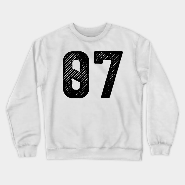 Rough Number 07 Crewneck Sweatshirt by colorsplash